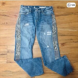 Pilcro and the Letterpress Anthropologie Slim Boyfriend Jeans